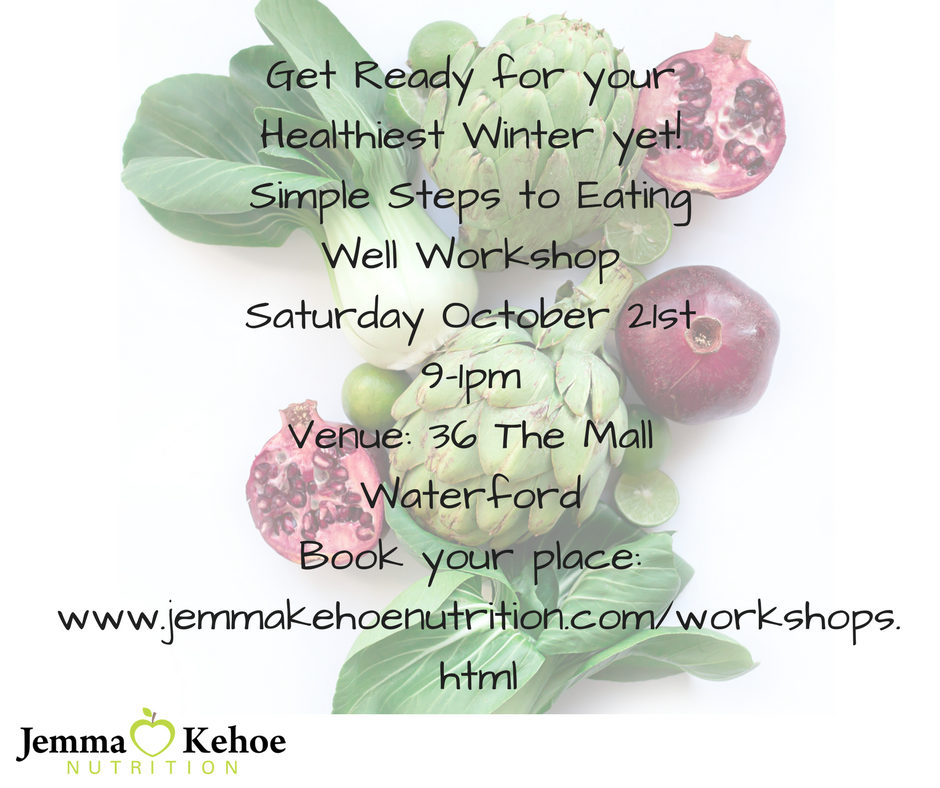 jemma kehoe workshops waterford nutrition